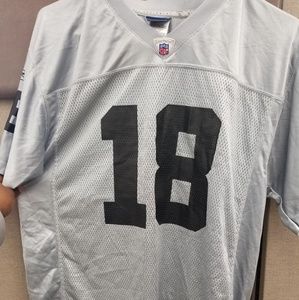 Vintage Randy Moss replica Raiders jersey